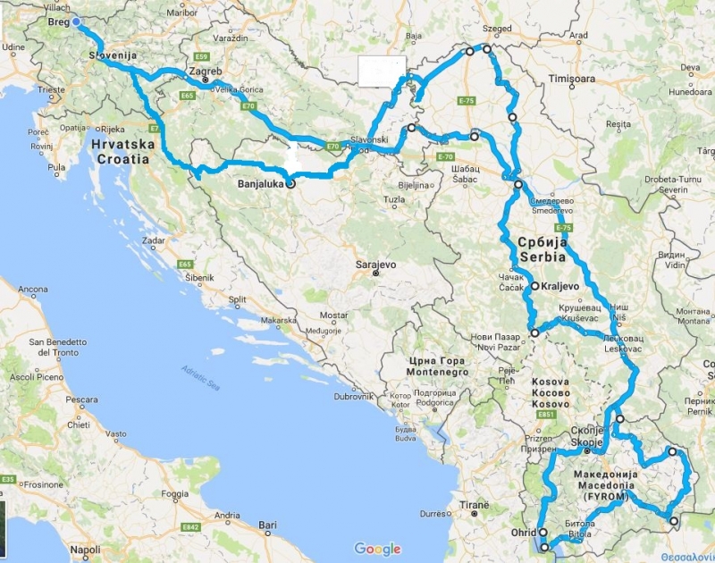 Makedonija, Srbija, Vojvodina, Bosna - avgust 2017 - RoSa