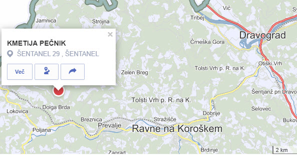 novo parkirišče za AD na kmetiji Pečnik, Šentanel pri Prevaljah