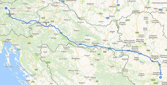 Bolgarija, Grčija in Srbija 2018 - Miran Štibelj