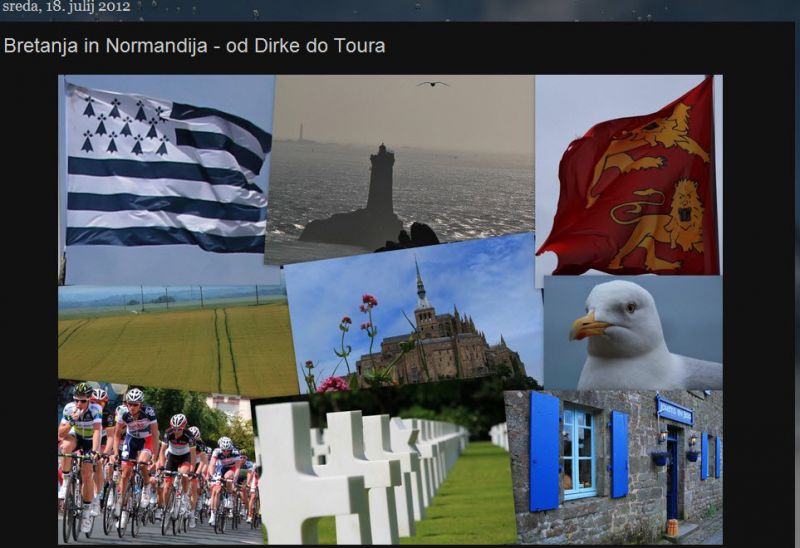 Bretanja in Normandija, od Dirke do Toura - Metlca