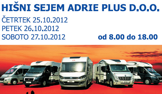25.-27.10.2012 - HIŠNI SEJEM ADRIE PLUS D.O.O.