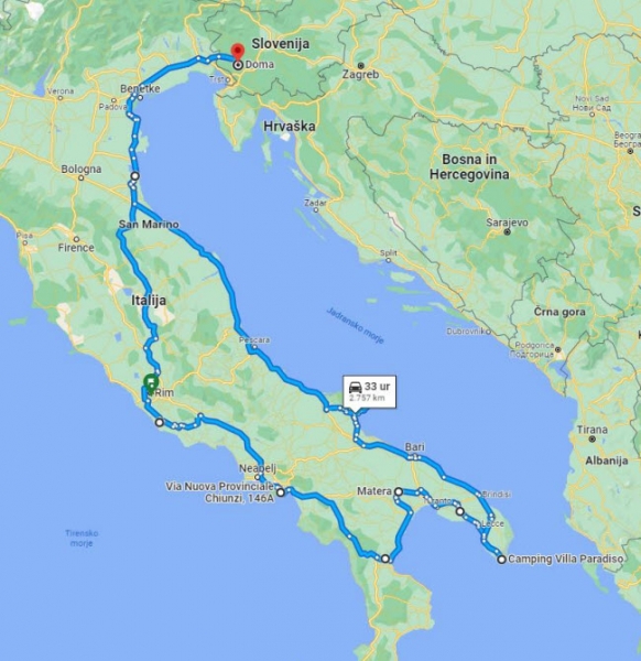 Južna Italija 07.2022 - Boža in Franko