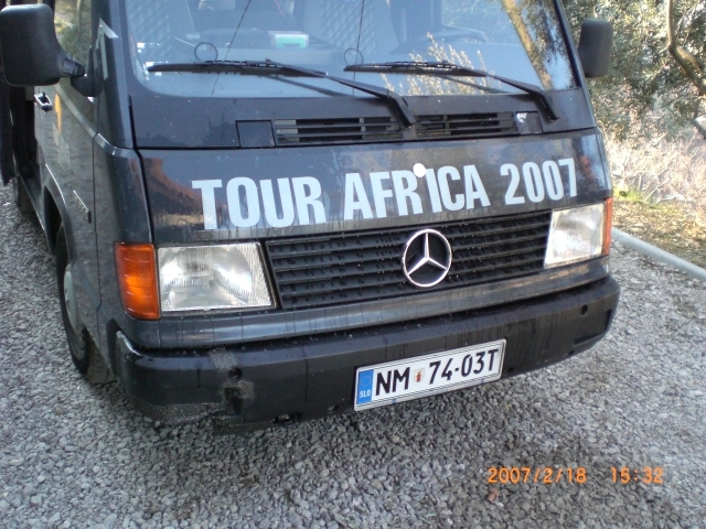 Avantura po Afriki se začenja