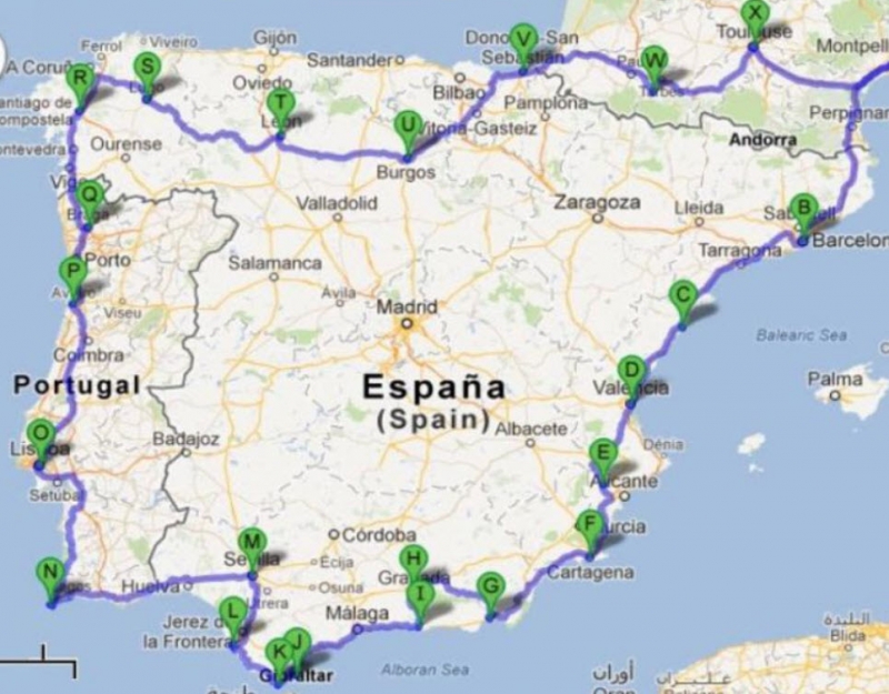 Po Španiji in Portugalski 06.2012 - Ložaki