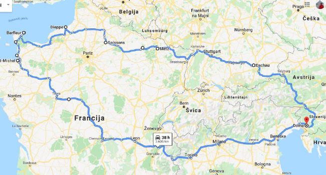 Verdun – Normandija 07.-08.2019 - Pangerc Franko