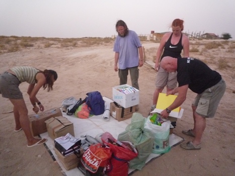 Afrika 2012 - hude težave pred vstopom v Senegal