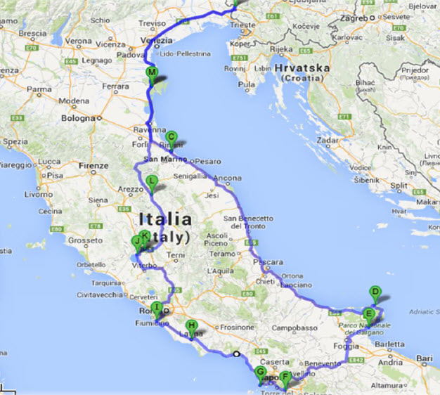 SREDNJA ITALIJA - Beti Debenjak