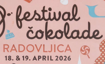 SREČANJE ODPADE - 17.-19.4.2026 - druženje na Festivalu čokolade Radovljica