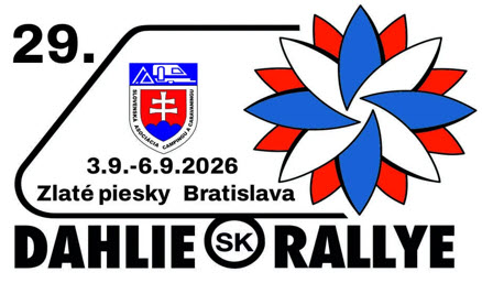 3.-6.9.2026 - 29. Dahlie Rallye Bratislava 2026