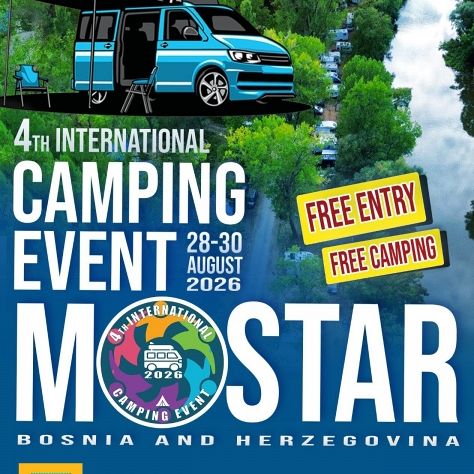 28.–30.8.2026 - 4. mednarodno srečanje kampistov Mostar